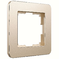 Дизайнерская рамка 1 местная, шампань, алюминий, W0012611 Werkel