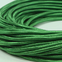 Ретро кабель круглый электрический, 2*2.5, зеленый, Edisel