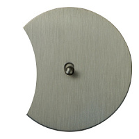 Дизайнерский выключатель проходной полукруглый, переключатель - капля, EU010201A01 Salvador, одноклавишный