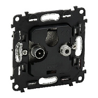 Механизм розетки TV-SAT проходной, 753071 Legrand, серии Valena Life, Valena Allure