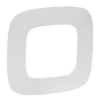 Дизайнерская рамка 1 местная, белый, 754301 Legrand, серия Valena Allure