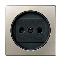 Накладка для розетки без заземления, шампань, 82040-34 Simon, серия 82