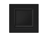 Дизайнерская рамка из термопластика 1 местная, черный матовый, AF220701 Ambrella Volt