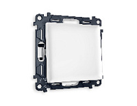 Комплект механизма 1-кл выключателя, белый матовый, MA121010 Ambrella Volt, одноклавишный