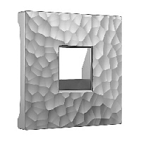 Накладка для розетки RJ-11, серебряный, W1292006 Werkel, серия Hammer