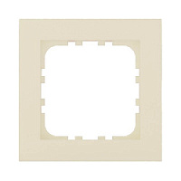 Дизайнерская рамка 1 местная, бежевый матовый, 844102-1 LK Studio, серия LK80 Flat
