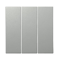 Тройная клавиша выключателя, полярная белизна, матовый, 16651909 Berker, серии S.1/B.3/B.7