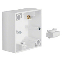 Коробка для наружного монтажа 1 местная, полярная белизна, матовый, 10419909 Berker, серии S.1