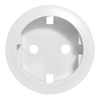 Накладка для розетки с заземлением, белый, 068131 Legrand, серия Celiane