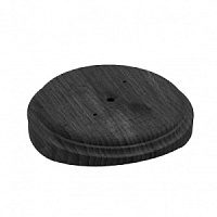 Подставка 1 местная, угольно-черный, на бревно BFC20-KR78-119 Bironi