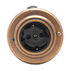 Ретро розетки Металлические