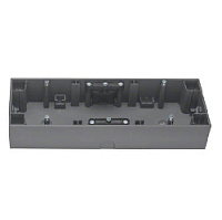 Коробка для наружного монтажа 3 местная, антрацитовый, матовый, 10537006 Berker, серия K.1