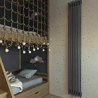 Дизайнерский радиатор R32 V2000 Velar, сталь