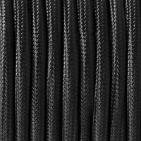 Ретро кабель электрический 2*0.75, черный, Cab.M04 Merlotti cavi