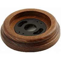 Рамка с пластиковой вставкой 1 местная, орех лакированный, овал, P150-ОЛ ФД КерамикЪ