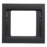 Дизайнерская рамка 1 местная, антрацитовый, матовый, 13137006 Berker, серия K.1