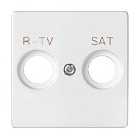 Накладка для розетки R/TV-SAT, белый, 82097-30 Simon, серия 82