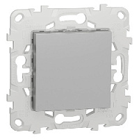 Заглушка, алюминий, NU586630 Schneider Electric, серия Unica New