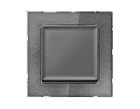 Дизайнерская рамка из оргстекла 1 местная, антрацит серый, AF330651 Ambrella Volt