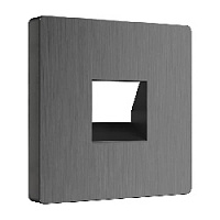 Накладка для розетки RJ-11, графит рифленый,  W1192004 Werkel