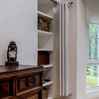 Дизайнерский радиатор Гармония 2 1750 KZTO, сталь