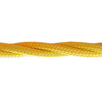 Ретро кабель (50м) 4*2.5 желтый, термостойкий, ПВОнг Подольсккабель
