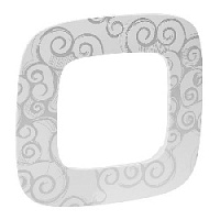 Дизайнерская рамка 1 местная, нарцисс хром, 754341 Legrand, серия Valena Allure