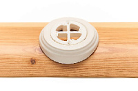 Подложка на бревно 1 местная, овал, белый, ПКБ2.0.2.1.02 Interior Electric