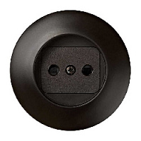 Накладка для розетки без заземления, коричневый, 88040-62 Simon, серия 88