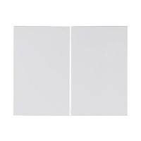 Двойная клавиша выключателя, полярная белизна, глянцевый, 14357009 Berker, серия K.1