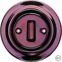 Ретро выключатель фиолетовый металлик PEMAGSlds Katy Paty диммер для ламп накаливания