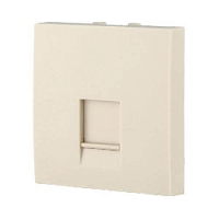 Накладка для розетки телефонной, компьютерной RJ, бежевый, 853201-1 LK Studio, серия LK45