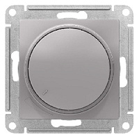 Дизайнерский светорегулятор 400 Вт, универсальный, алюминий, ATN000323 Schneider Electric, диммер, серия Atlas Design