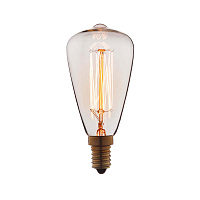 Ретро лампа накаливания Edisson LP, E14, 4860-F LOFT IT