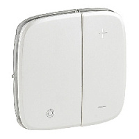 Накладка нажимного светорегулятора, жемчуг, 752089 Legrand, серия Valena Allure