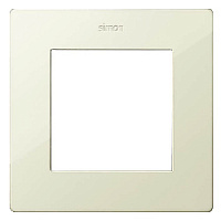Дизайнерская рамка 1 местная, слоновая кость, 2400610-031 Simon, серия 24 Harmonie