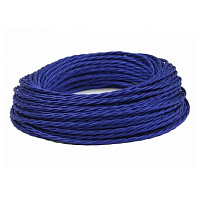 Ретро кабель витой ГОСТ 2*2.5, синий, PV22511 ФД КерамикЪ