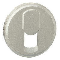 Накладка для розетки RJ-11, титан, 068537 Legrand, серия Celiane