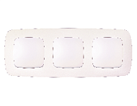 Дизайнерская рамка из термопластика 3 местная, жемчуг, OF140203 Ambrella Volt