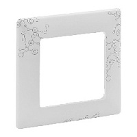 Дизайнерская рамка 1 местная, эл грей, 754121 Legrand, серия Valena Life