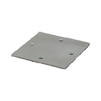 Крышка для коробки 1 местной, оцинкованная сталь, 5828216 Villaris-loft
