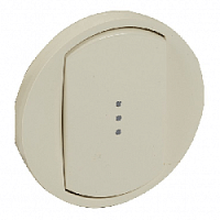 Клавиша выключателя с подсветкой, слоновая кость, 066210 Legrand, серия Celiane