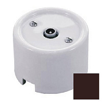 Ретро розетка ТВ, коричневый, RS-TV-02 Retrika