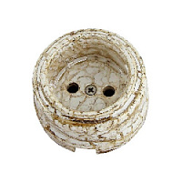 Розетка без заземления мраморный, SQ1820-0006 TDM ELECTRIC, серия Болонь