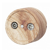 Розетка R/TV-SAT оконечная, карельская сосна, B1-306-13 BIRONI