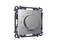 Комплект механизма терморегулятора с датчиком для теплого пола с подсветкой, сталь, MA505710  Ambrella Volt, терморегулятор