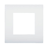 Дизайнерская рамка 1 местная, белый, 854104-1 LK Studio, серия LK45