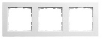 Дизайнерская рамка 3 местная, белый, 81002SCW Wedder, серия R1