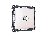 Комплект механизма TV розетки SAT 5-2400MHz 3.5dB , жемчужный, MA213050 Ambrella Volt