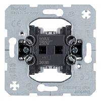 Механизм выключателя, 3036 Berker, одноклавишный проходной